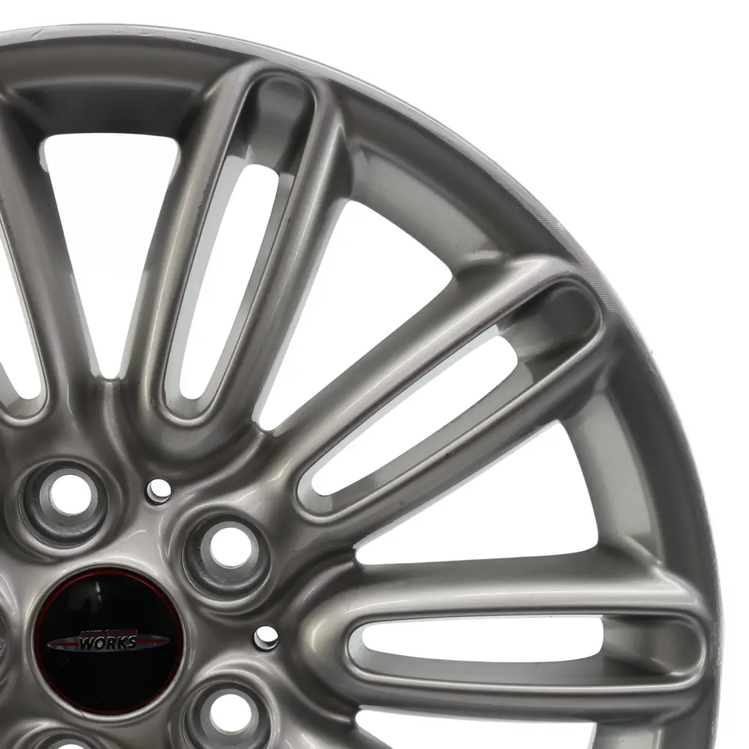 Jante argentée en alliage 17" 7J ET:54 Tentacle Spoke 500 pour Mini F55 F56 à propos du numéro de pièce 6856099 Mini F55 F56 Jante argentée en alliage 17" 7J ET:54 Tentacle Spoke 500 - SKU 6856099-2 - Numéro de pièce 6856099