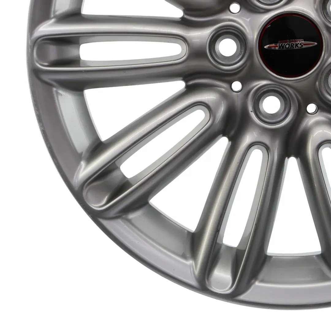 Alloy Rim 17" 7J ET:54 Tentacle Spoke 500 to Mini F55 F56 Silver Wheel with Part number 6856099 Mini F55 F56 Silver Wheel Alloy Rim 17" 7J ET:54 Tentacle Spoke 500 - SKU 6856099-2 - Part number 6856099