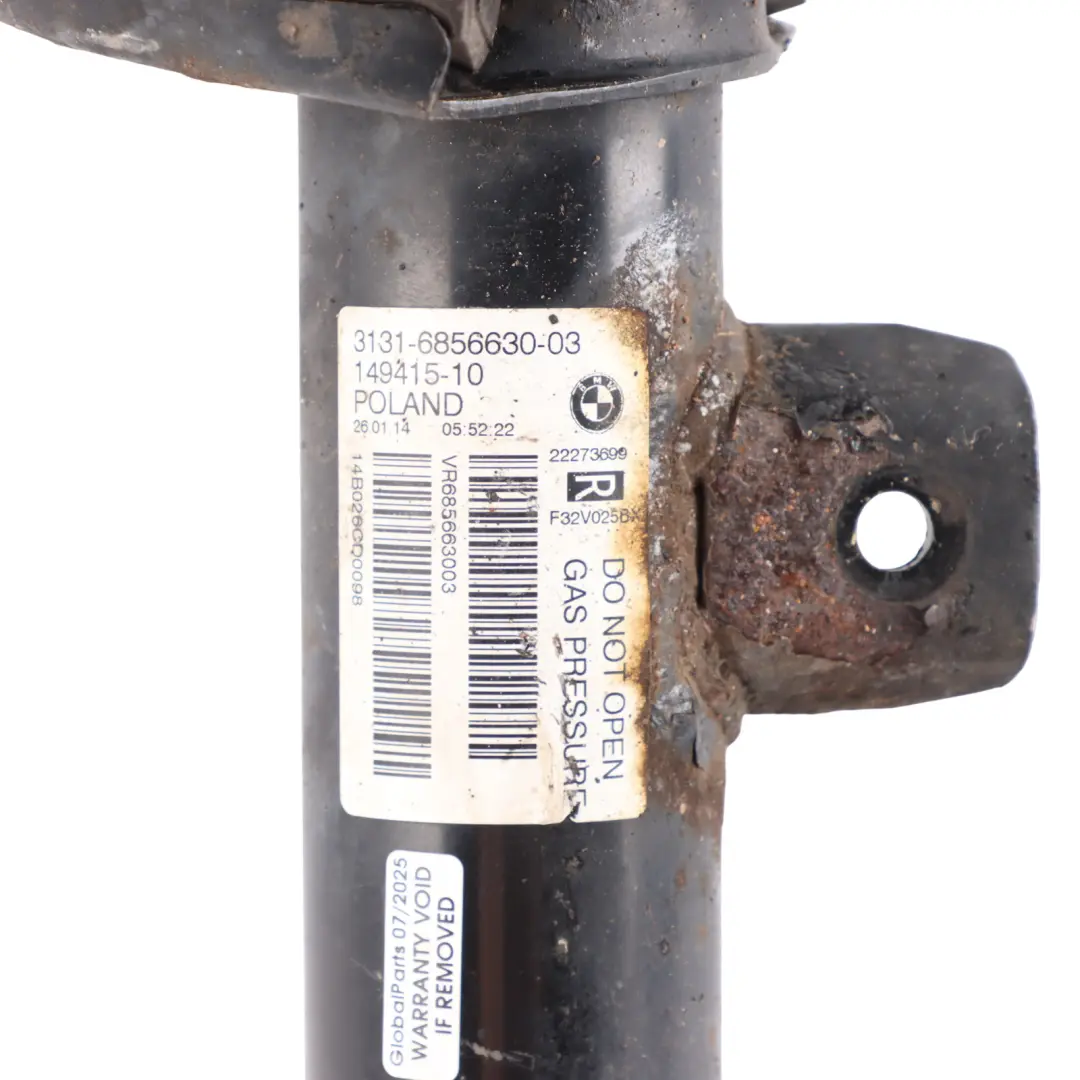 Shock Absorber Spring Strut Suspension Front Right O/S to BMW F32 xDrive with Part number 6856630 BMW F32 xDrive Shock Absorber Spring Strut Suspension Front Right O/S - SKU 6856630 - Part number 6856630