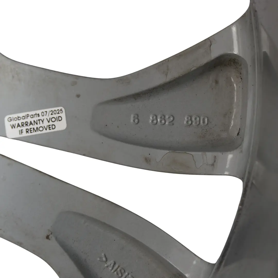 Rim Alloy Reflex Silver 19" Y Spoke 608 8,5J ET:38 to BMW X3 F25 Wheel with Part number 6862890 BMW X3 F25 Wheel Rim Alloy Reflex Silver 19" Y Spoke 608 8,5J ET:38 - SKU 6862890-5 - Part number 6862890