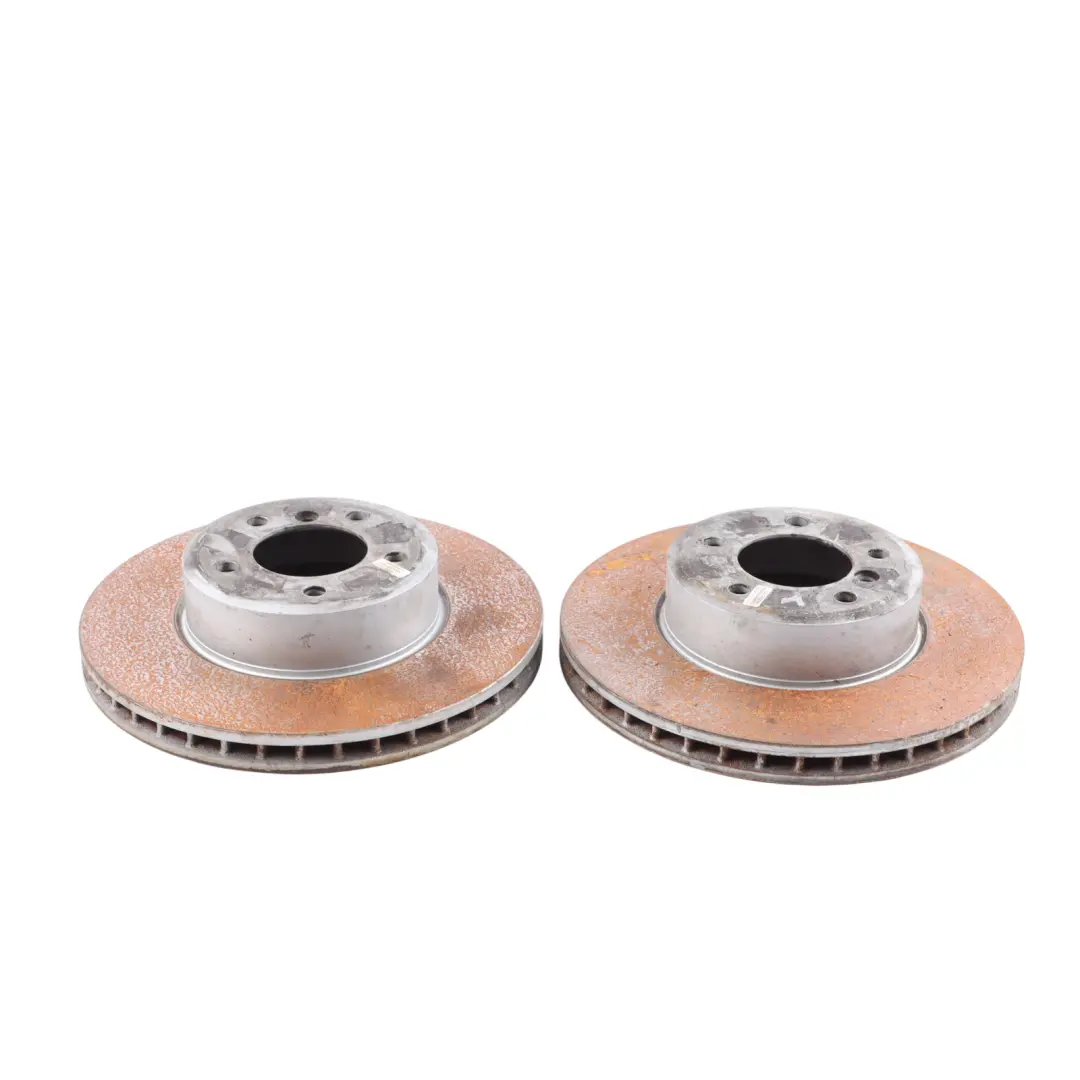 BMW E60 E61 E63 Brake Disc Set Front Ventilated Perforated Brake Disc - SKU 6864906-2 - Part number 6864906