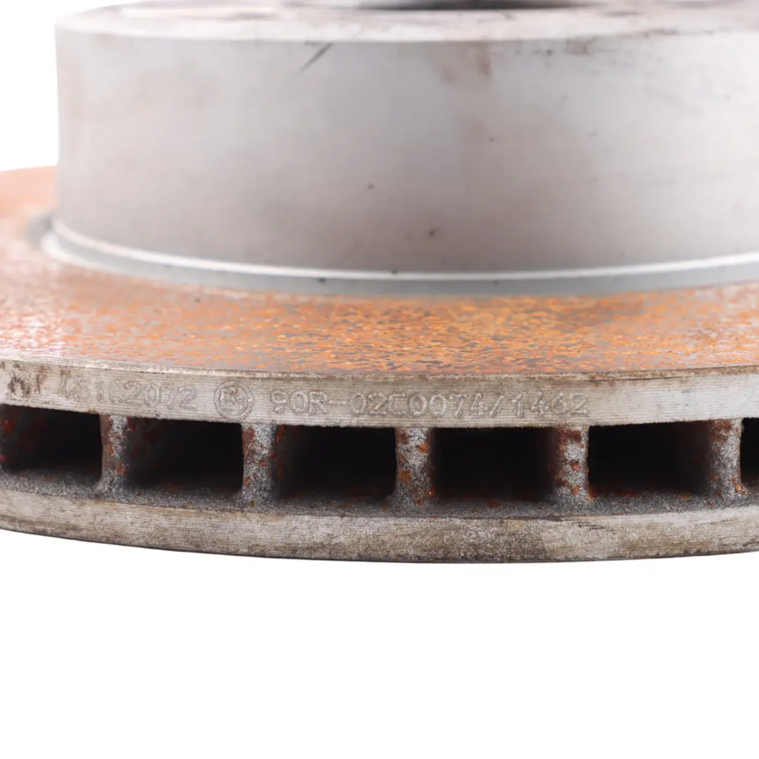 Juego Discos Freno Delanteros Ventilados Perforados para BMW E60 E61 E63 con número de pieza 6864906 BMW E60 E61 E63 Juego Discos Freno Delanteros Ventilados Perforados - SKU 6864906-2 - Número de pieza 6864906