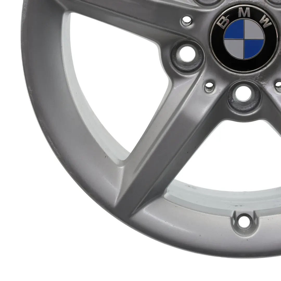 BMW F20 F21 F22 F23 Silver Wheel Alloy Rim 16" ET:40 7J Star Spoke 654 - SKU 6866302-1 - Part number 6866302