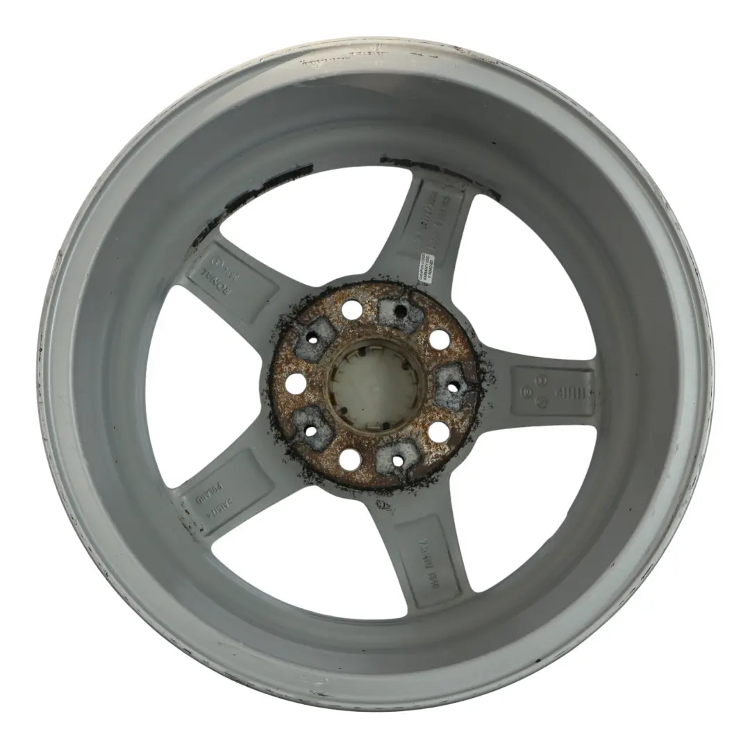 BMW F20 F21 F22 F23 Llanta Aleacion Plateada 16" 7J ET:40 Star Spoke 654 - SKU 6866302-2 - Número de pieza 6866302