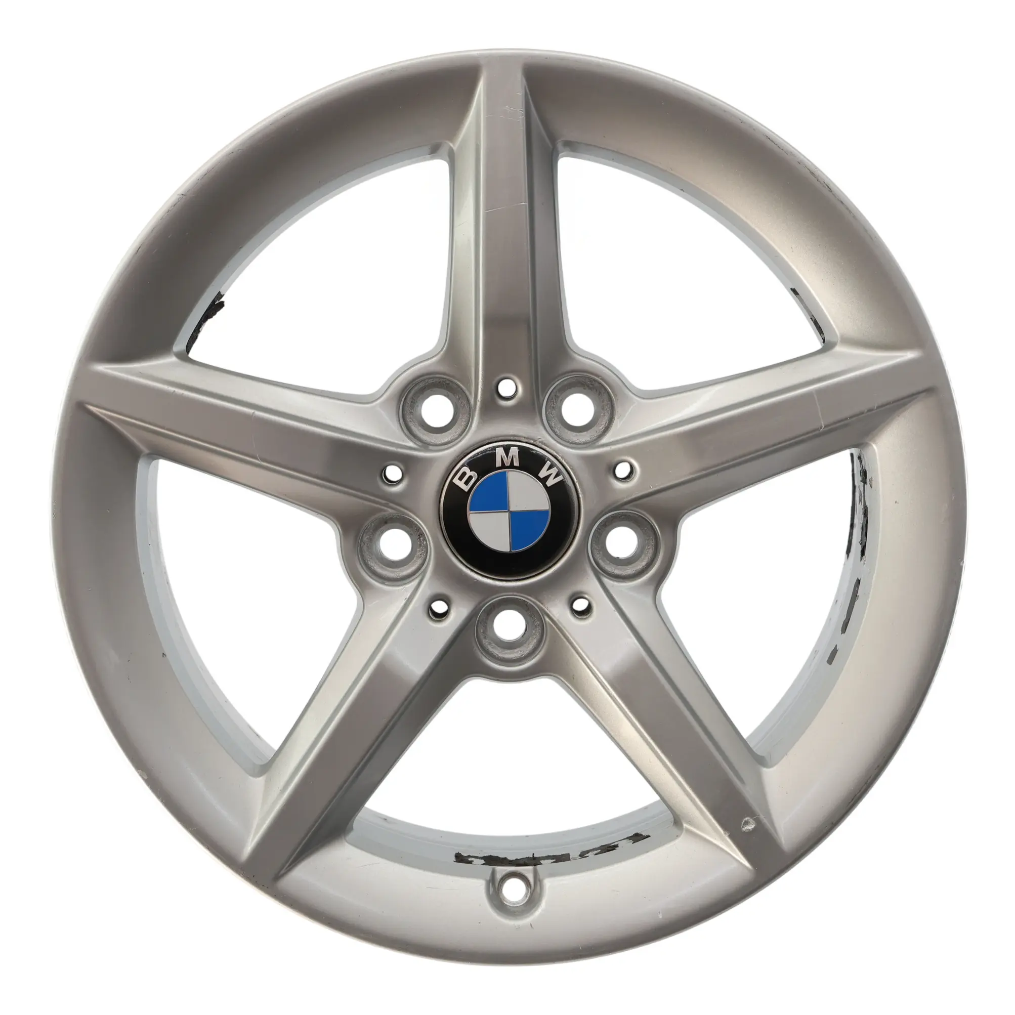 BMW F20 F21 F22 F23 Silver Wheel Alloy Rim 16" ET:40 7J 6866302 Star Spoke 654