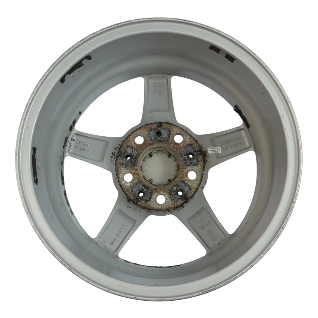 BMW F20 F21 F22 F23 Silver Wheel Alloy Rim 16" ET:40 7J Star Spoke 654 - SKU 6866302-4 - Part number 6866302