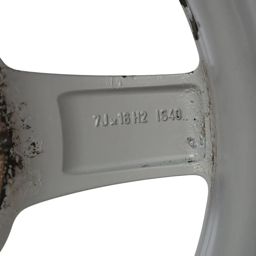 BMW F20 F21 F22 F23 Silver Wheel Alloy Rim 16" ET:40 7J Star Spoke 654 - SKU 6866302-4 - Part number 6866302