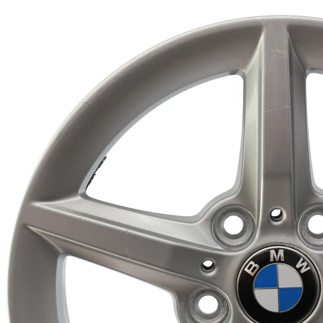 BMW F20 F21 F22 F23 Silver Wheel Alloy Rim 16" ET:40 7J Star Spoke 654 - SKU 6866302-4 - Part number 6866302