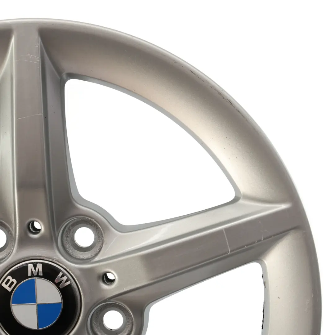 BMW F20 F21 F22 F23 Silver Wheel Alloy Rim 16" ET:40 7J Star Spoke 654 - SKU 6866302-4 - Part number 6866302