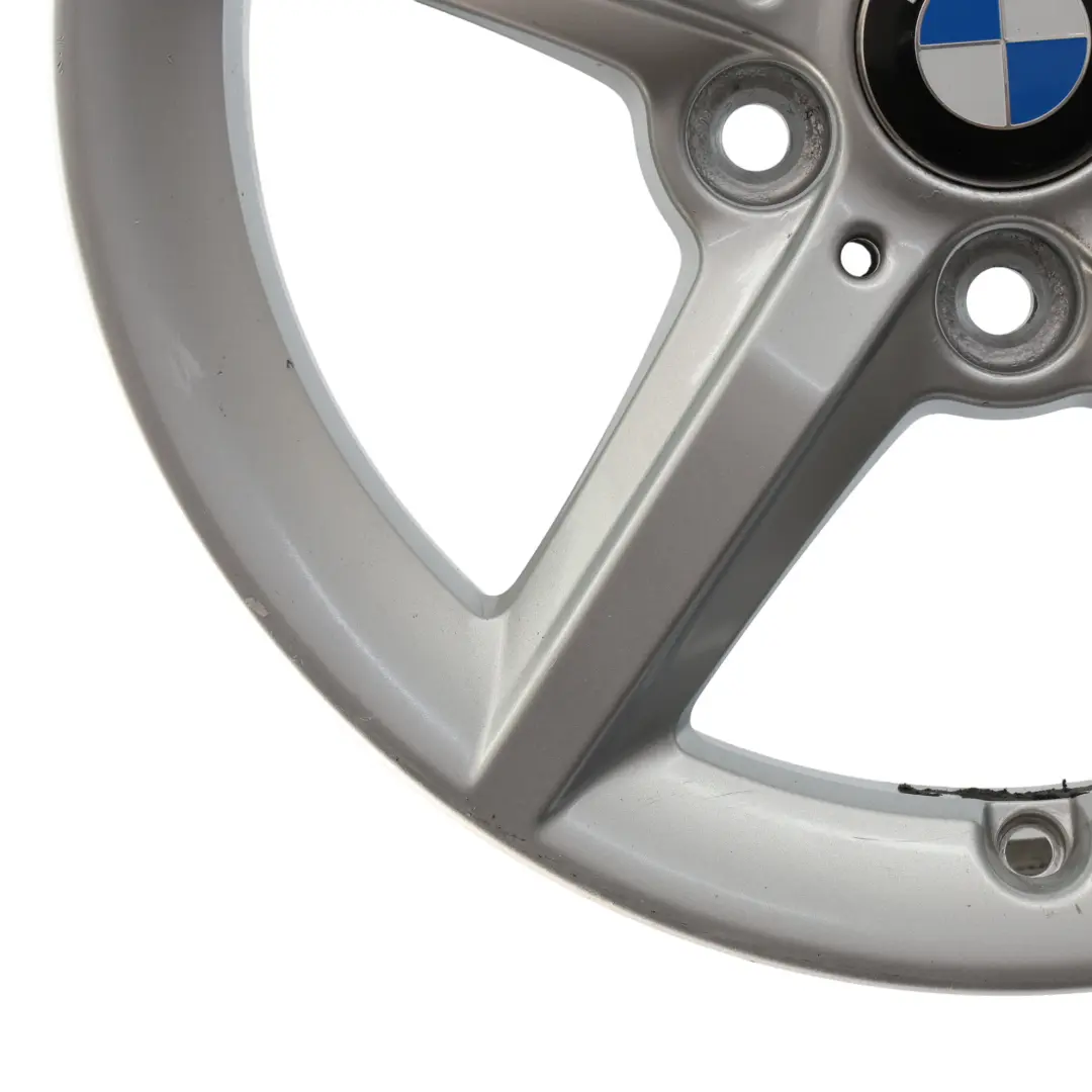 BMW F20 F21 F22 F23 Silver Wheel Alloy Rim 16" ET:40 7J Star Spoke 654 - SKU 6866302-4 - Part number 6866302