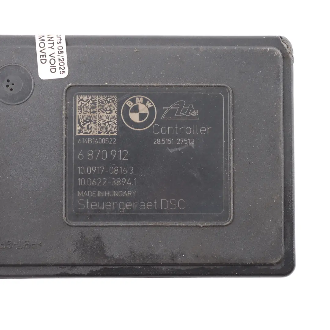  ABS Pumpe BMW F20 F21 F30 F31 Brems Modul Einheit ECU - SKU 6870912 - Teilenummer 6870912