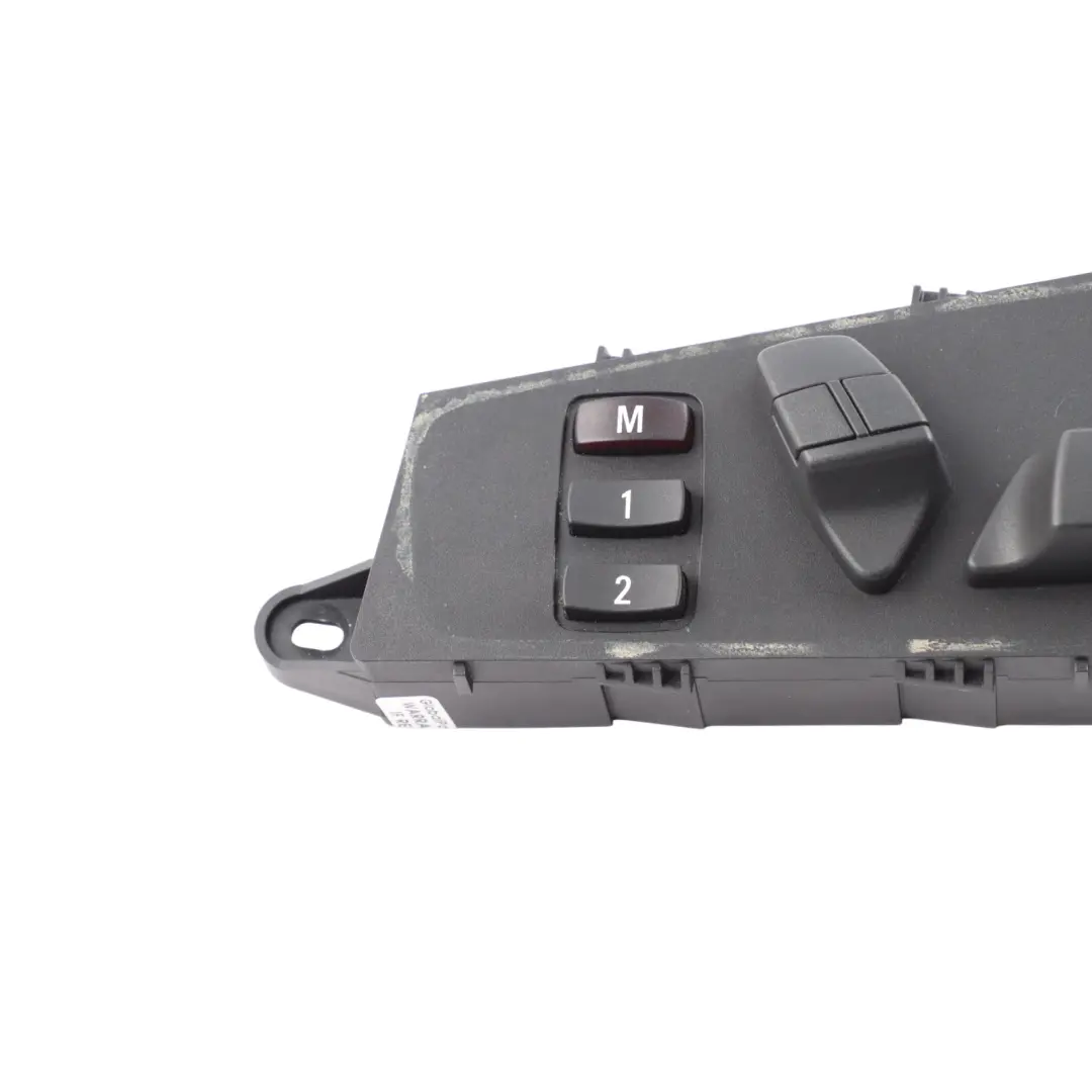 Adjustment Switch Control Button Panel Front Right O/S to BMW E60 E61 Seat with Part number 6926986 BMW E60 E61 Seat Adjustment Switch Control Button Panel Front Right O/S - SKU 6926986 - Part number 6926986