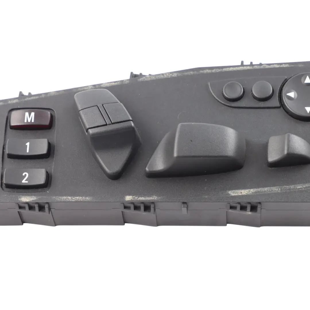 Adjustment Switch Control Button Panel Front Right O/S to BMW E60 E61 Seat with Part number 6926986 BMW E60 E61 Seat Adjustment Switch Control Button Panel Front Right O/S - SKU 6926986 - Part number 6926986