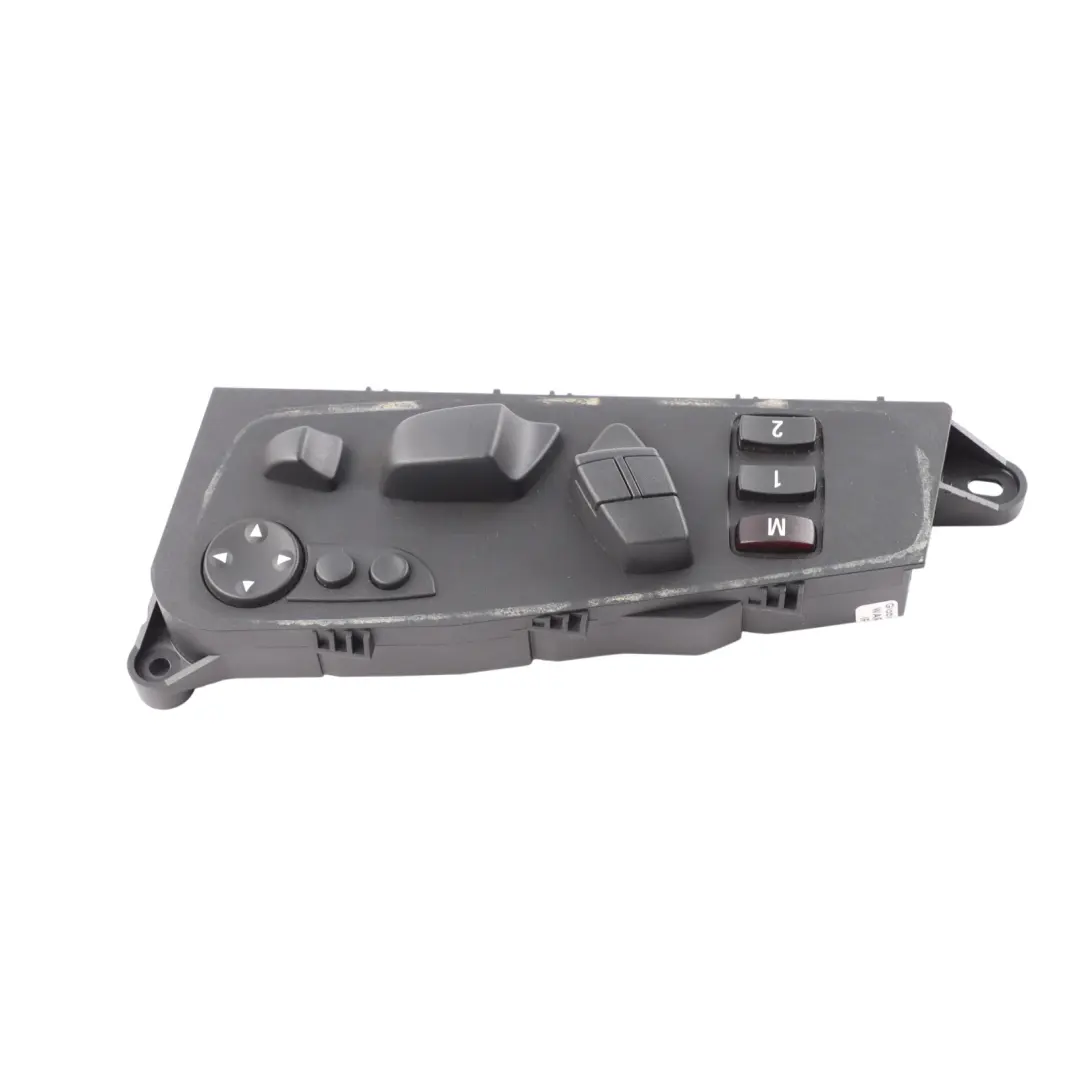 Adjustment Switch Control Button Panel Front Right O/S to BMW E60 E61 Seat with Part number 6926986 BMW E60 E61 Seat Adjustment Switch Control Button Panel Front Right O/S - SKU 6926986 - Part number 6926986