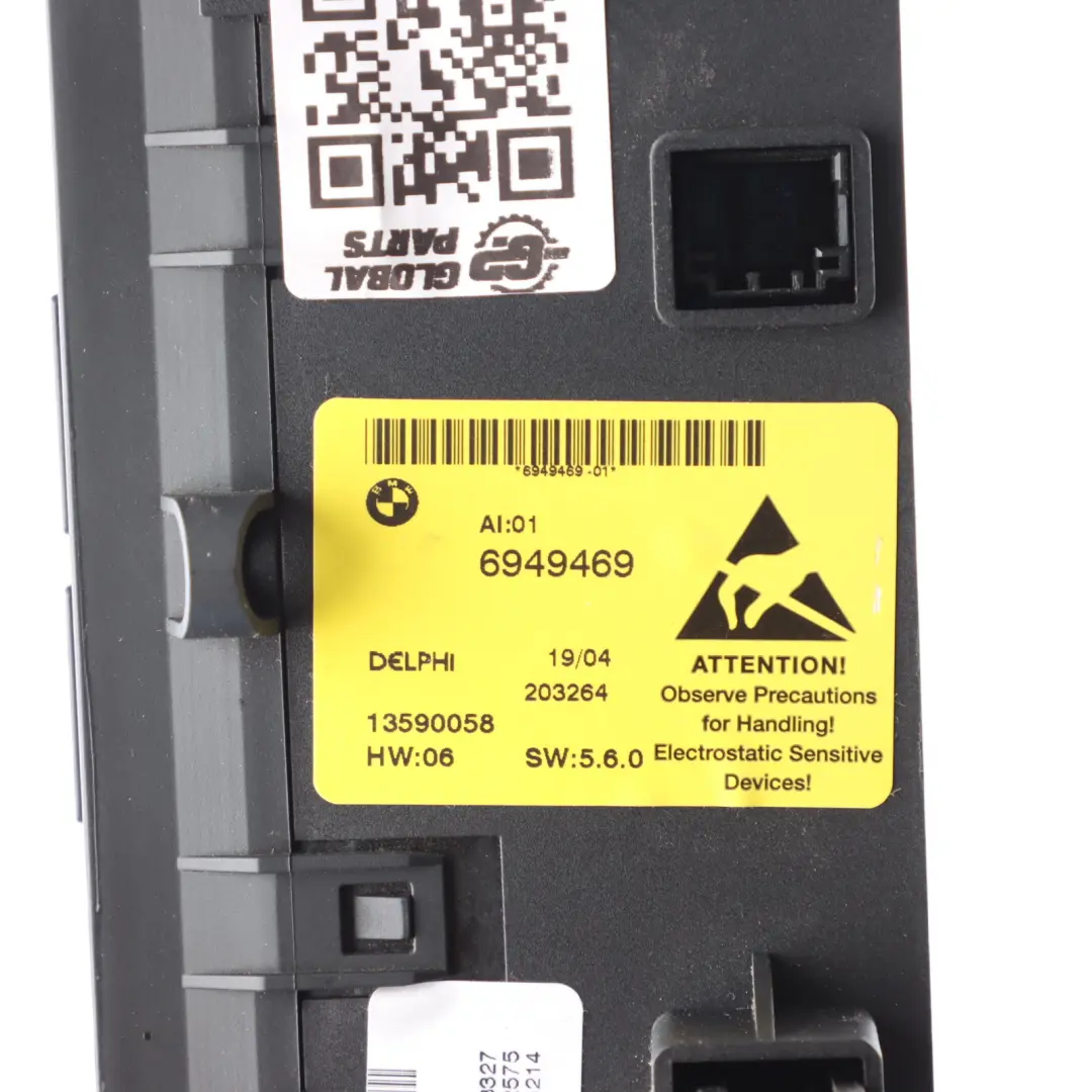 BMW E64 E64N PDC Parking Assitance Control Unit Switch Panel - SKU 6949469 - Part number 6949469