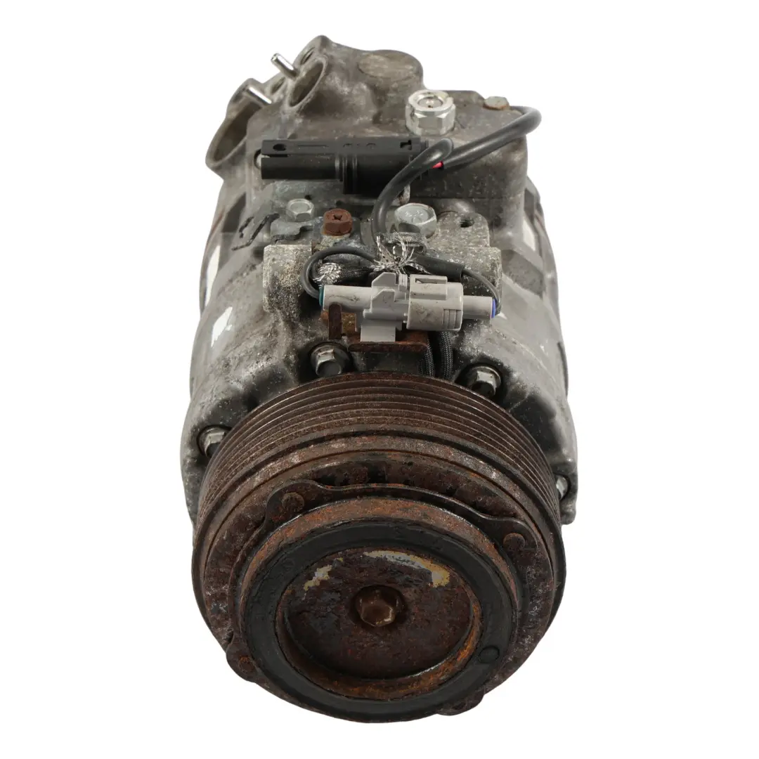 Compresor Aire Acondicionado Bomba A/C N57 para BMW X5 E70 LCI X6 E71 F10 F11 con número de pieza 6987890 BMW X5 E70 LCI X6 E71 F10 F11 Compresor Aire Acondicionado Bomba A/C N57 - SKU 6987890-1 - Número de pieza 6987890