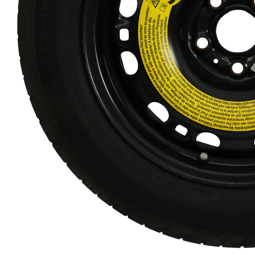 Ruota Di Scorta Acciaio R15 Pneumatico 6J 185/60 per VW Volkswagen Polo 6R con numero di parte 6C0601027 VW Volkswagen Polo 6R Ruota Di Scorta Acciaio R15 Pneumatico 6J 185/60 - SKU 6C0601027-1 - Numero di parte 6C0601027