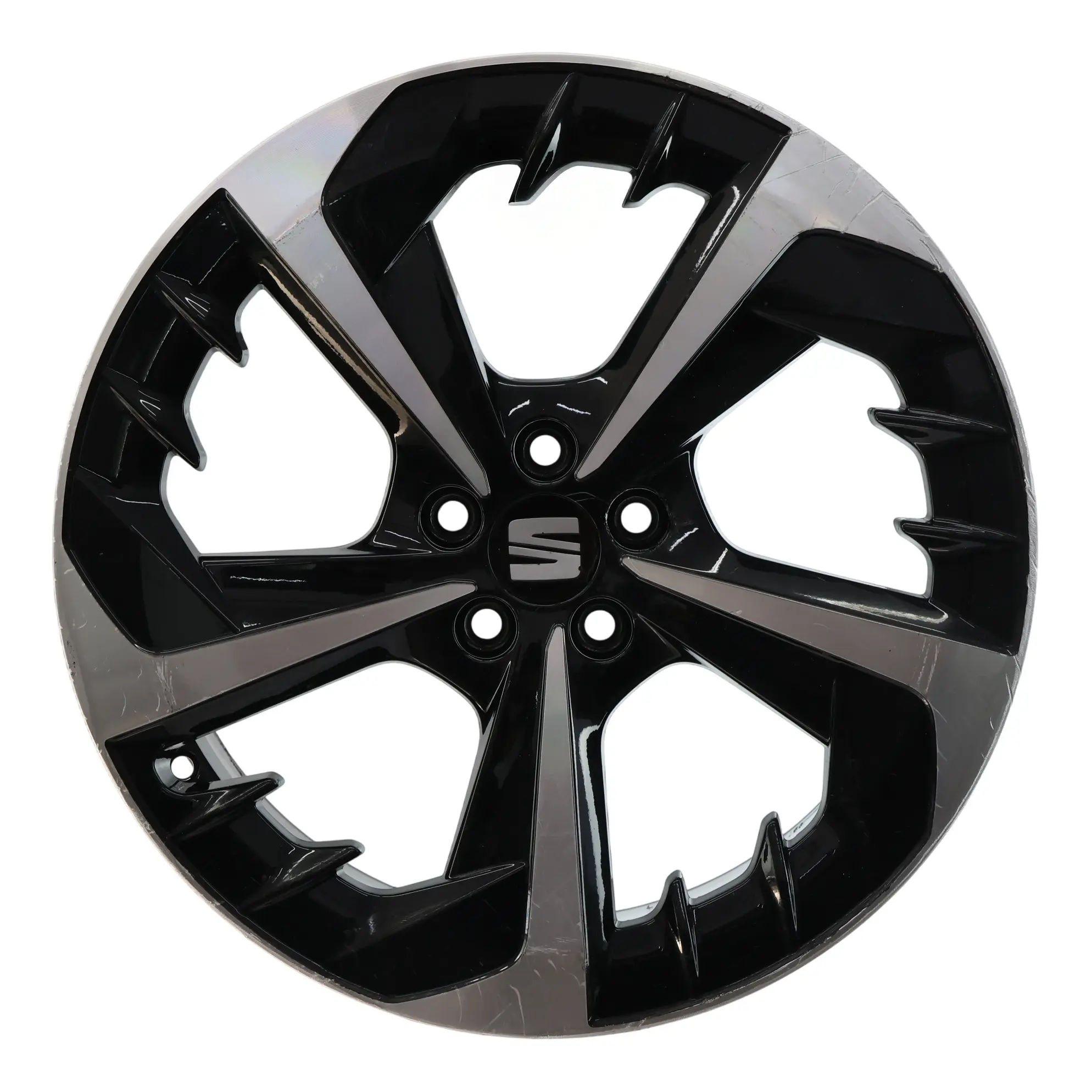 Seat Ibiza FR 6K1 Silberne Leicht Metall Felge 18" 7J ET:51 6F0601025S