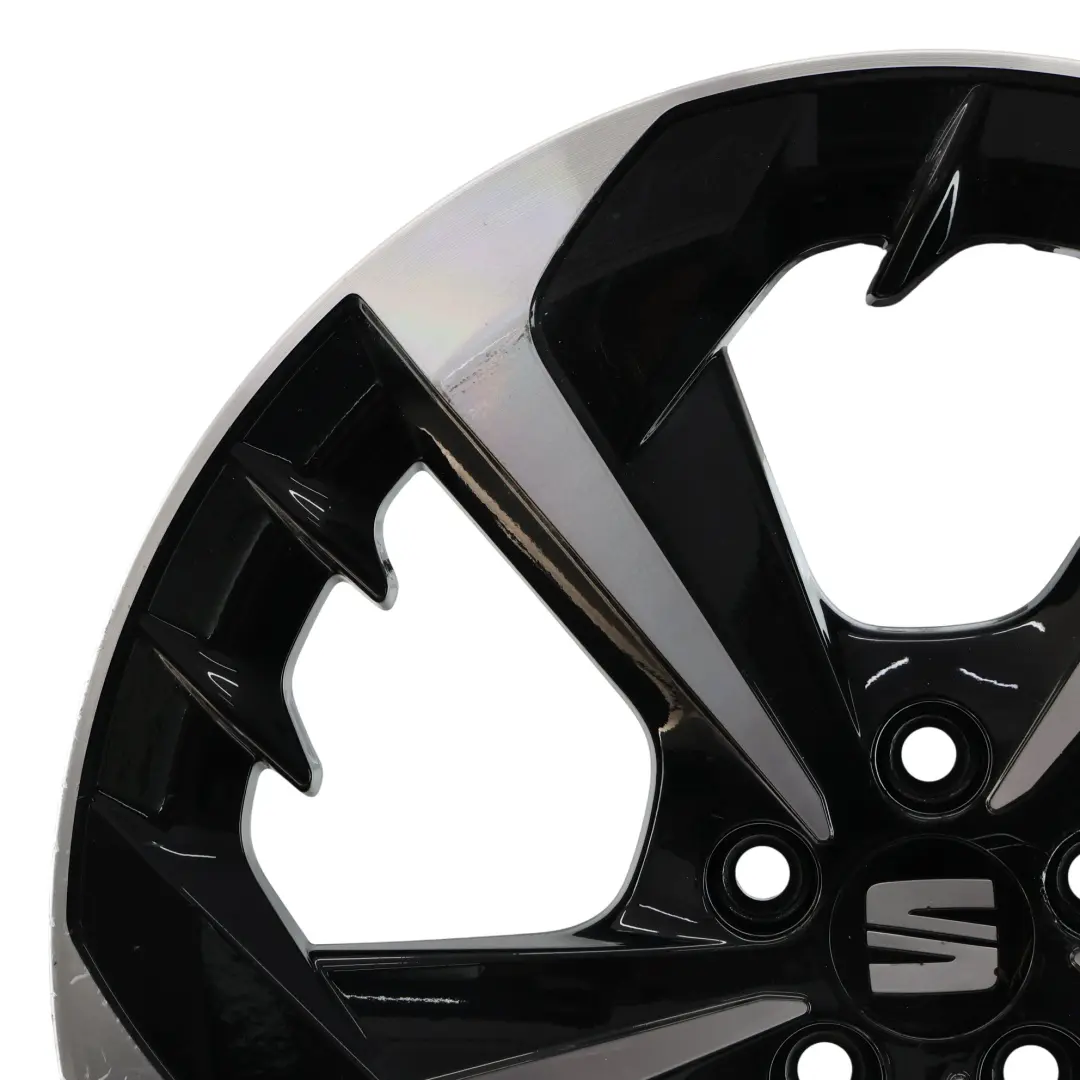 Alloy Wheel Rim 18" 7J ET:51 to Seat Ibiza FR 6K1 Silver with Part number 6F0601025S Seat Ibiza FR 6K1 Silver Alloy Wheel Rim 18" 7J ET:51 - SKU 6F0601025S-1 - Part number 6F0601025S