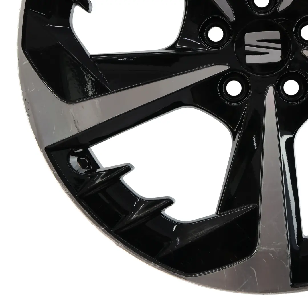 Seat Ibiza FR 6K1 Silver Alloy Wheel Rim 18" 7J ET:51 - SKU 6F0601025S-1 - Part number 6F0601025S