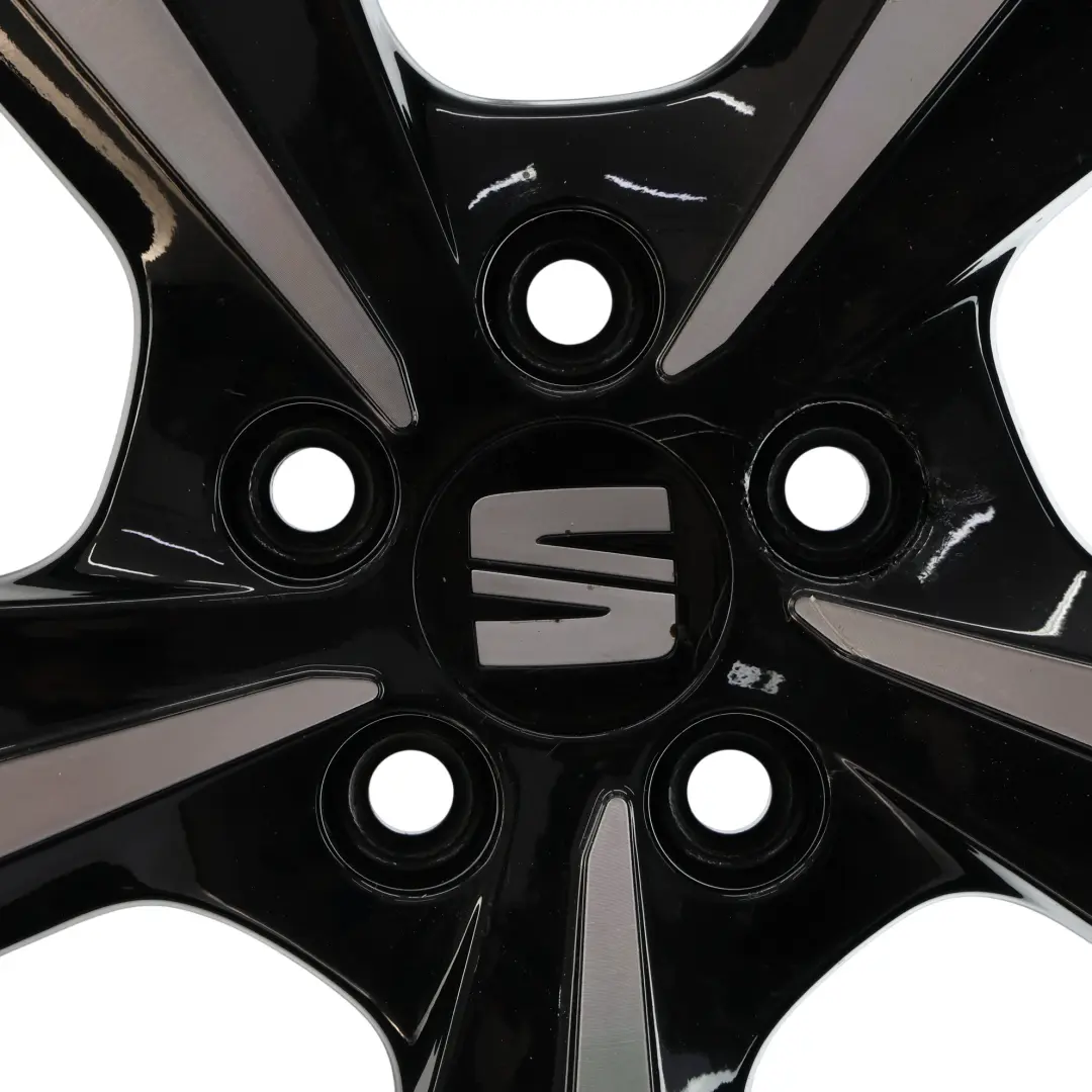 Alloy Wheel Rim 18" 7J ET:51 to Seat Ibiza FR 6K1 Silver with Part number 6F0601025S Seat Ibiza FR 6K1 Silver Alloy Wheel Rim 18" 7J ET:51 - SKU 6F0601025S-1 - Part number 6F0601025S