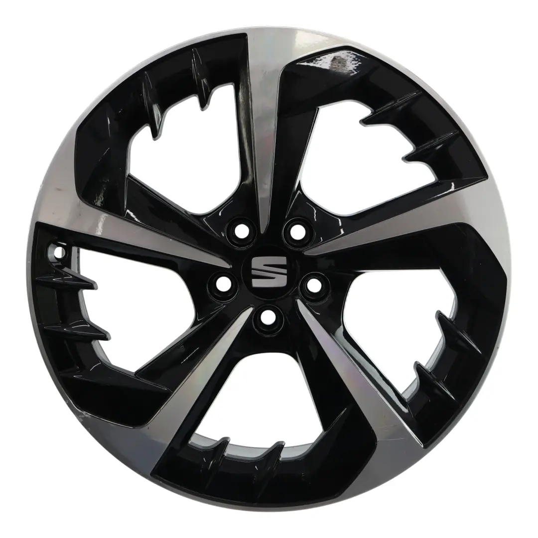 Jante Alliage Argent 18" 7J ET:51 pour Seat Ibiza FR 6K1 à propos du numéro de pièce 6F0601025S Seat Ibiza FR 6K1 Jante Alliage Argent 18" 7J ET:51 - SKU 6F0601025S-2 - Numéro de pièce 6F0601025S