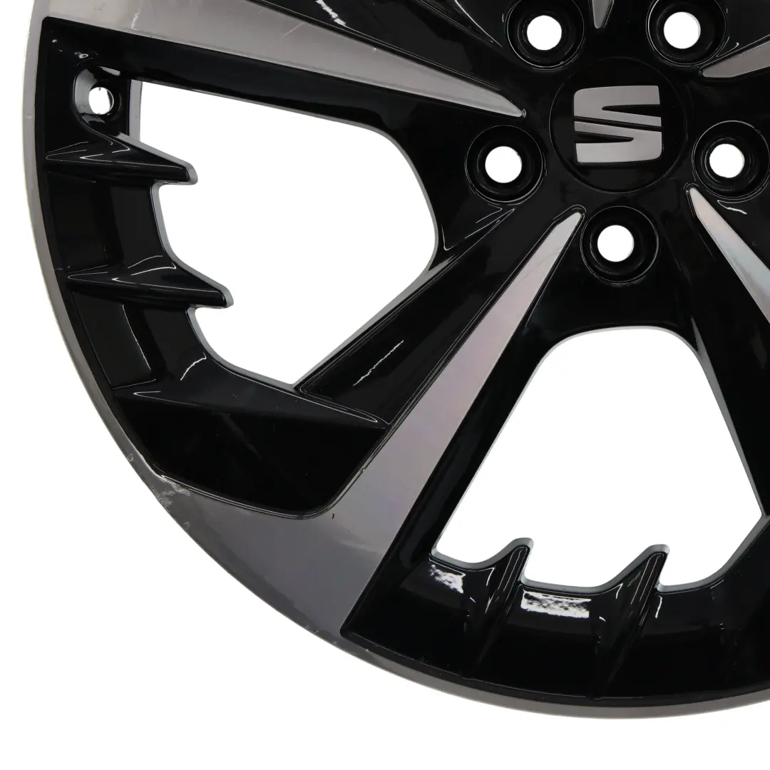 Llanta De Aleación Plateada 18" 7J ET:51 para Seat Ibiza FR 6K1 con número de pieza 6F0601025S Seat Ibiza FR 6K1 Llanta De Aleación Plateada 18" 7J ET:51 - SKU 6F0601025S-2 - Número de pieza 6F0601025S