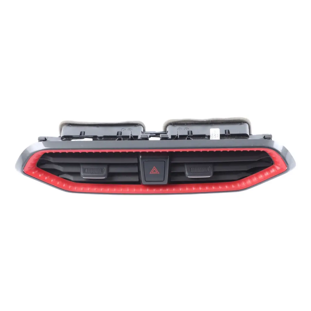 Mk5 Fresh Air Grille Center Vent Dash Dashboard Red to Seat Ibiza FR with Part number 6F0820951E Seat Ibiza FR Mk5 Fresh Air Grille Center Vent Dash Dashboard Red - SKU 6F0820951E - Part number 6F0820951E