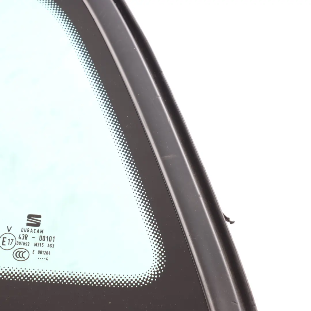 Seat Ibiza FR Side Window Quarter Panel Rear Left N/S 5D AS3 Tinted - SKU 6F0845297AJ - Part number 6F0845297AJ