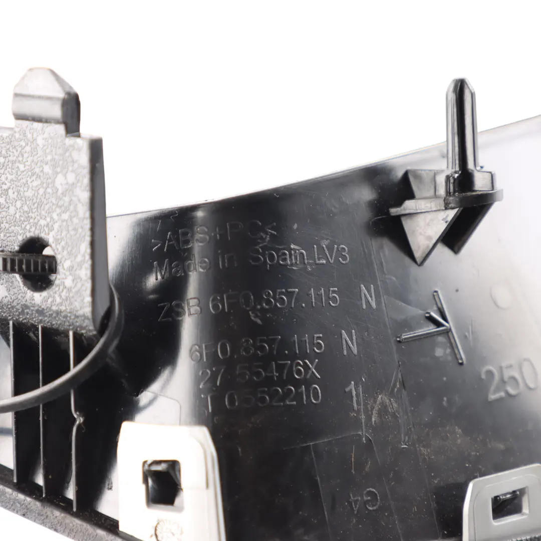 Seat Ibiza FR Panneau D'Habillage Du Tableau De Bord - SKU 6F0857115N - Numéro de pièce 6F0857115N