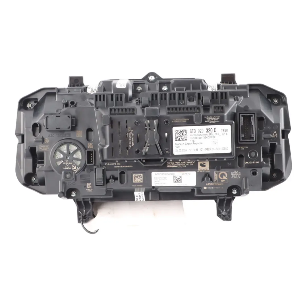 Instrument Cluster Speedo Clocks Screen Petrol Manual to Seat Ibiza FR with Part number 6F0920320E Seat Ibiza FR Instrument Cluster Speedo Clocks Screen Petrol Manual - SKU 6F0920320E - Part number 6F0920320E