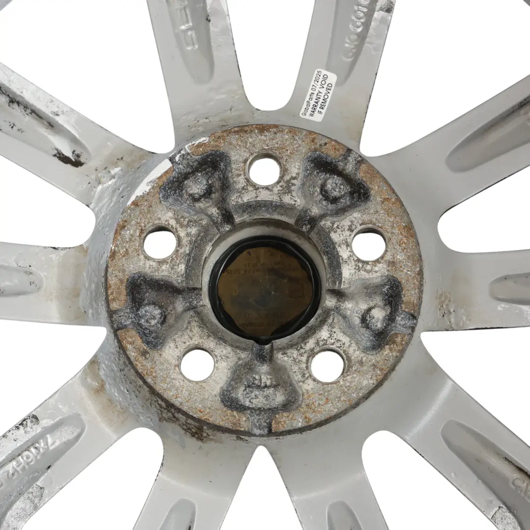 Seat Ibiza MK4 6J Jante Alliage 16" 7J ET:43 Argent Diamant - SKU 6J0601025N-1 - Numéro de pièce 6J0601025N
