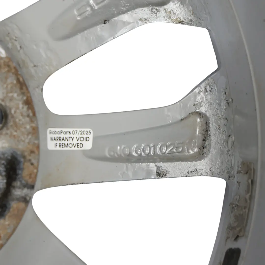 Seat Ibiza Mk4 6J Wheel Alloy 16" 10 Spoke 7J ET:43 Diamond Silver - SKU 6J0601025N-1 - Part number 6J0601025N