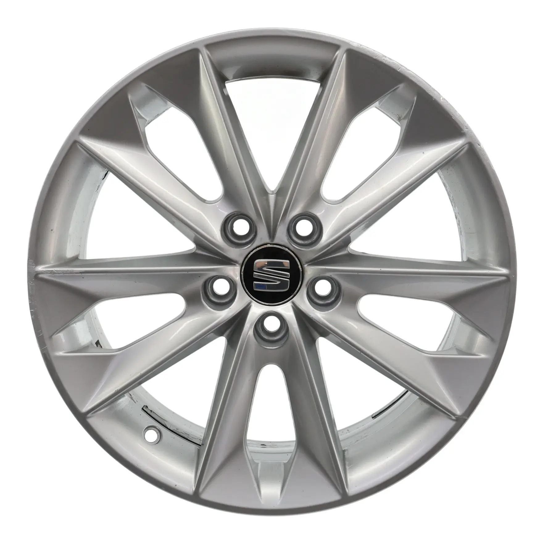 Seat Ibiza Mk4 6J Leicht Metall Rad 16" 10 Speichen 7J ET:43 6J0601025N