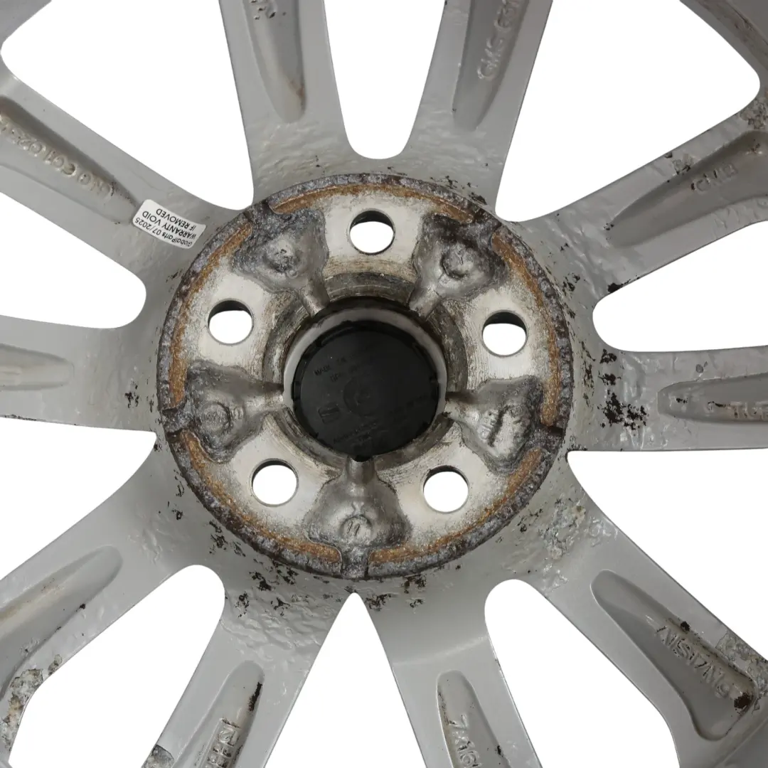Seat Ibiza Mk4 6J Wheel Alloy 16" 10 Spoke 7J ET:43 Diamond Silver - SKU 6J0601025N-3 - Part number 6J0601025N