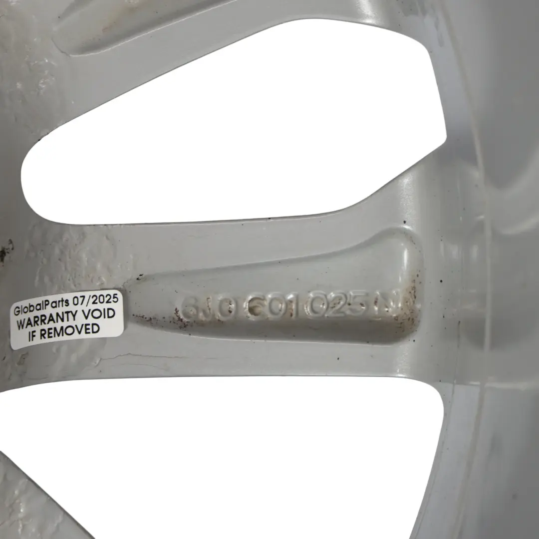 Seat Ibiza Mk4 6J Wheel Alloy 16" 10 Spoke 7J ET:43 Diamond Silver - SKU 6J0601025N-3 - Part number 6J0601025N