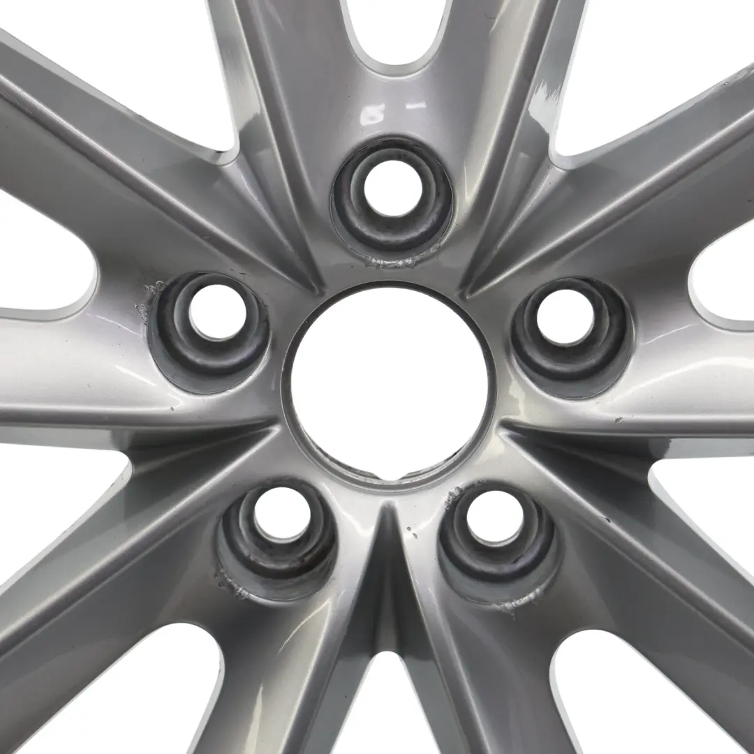 Seat Ibiza Mk4 6J Wheel Alloy 16" 10 Spoke 7J ET:43 Diamond Silver - SKU 6J0601025N-4 - Part number 6J0601025N