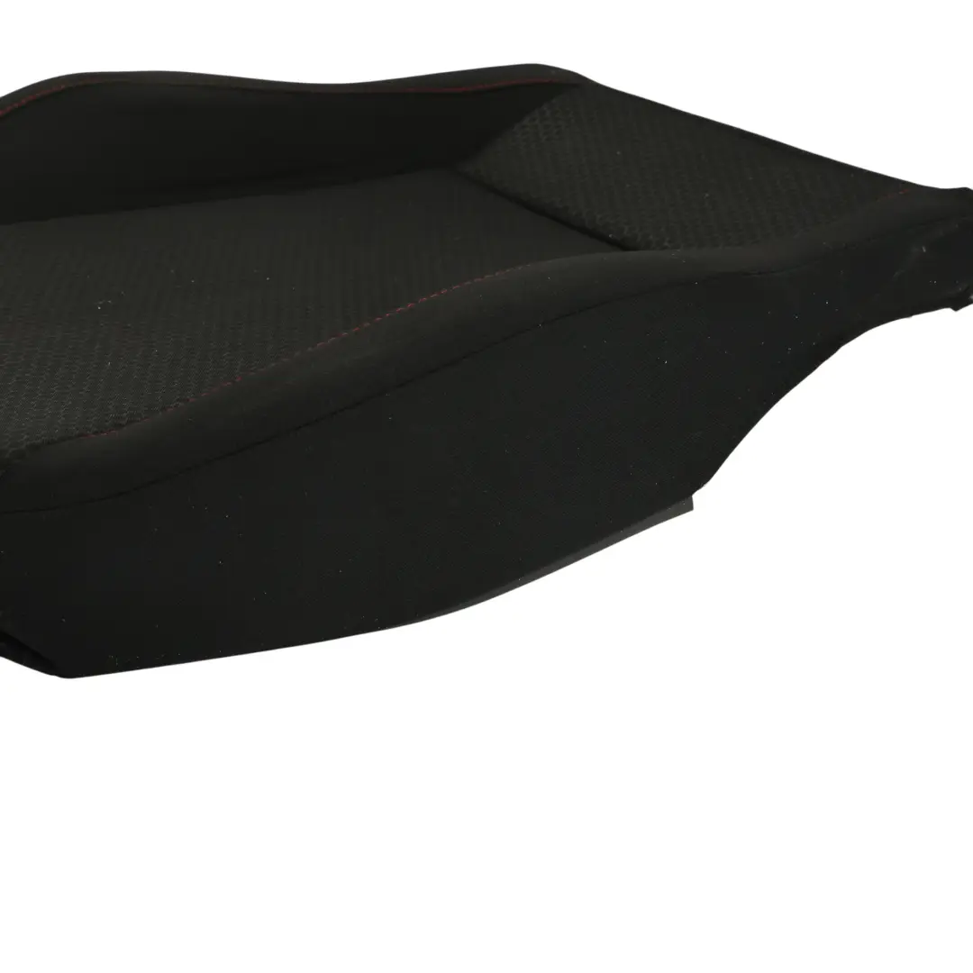 Seat Ibiza 6J Coprisedile Anteriore Sinistro Tessuto Nero Rosso Filo - SKU 6J0881405C - Numero di parte 6J0881405C