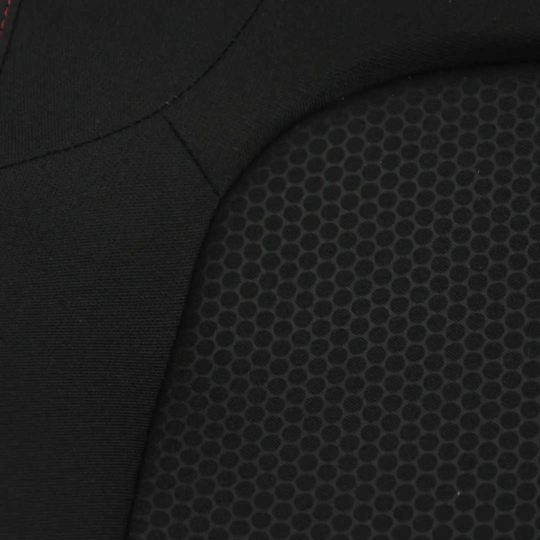 Seat Ibiza 6J Siège Dossier Avant Gauche Tissu Noir Rouge Fil Intérieur - SKU 6J0881805BF - Numéro de pièce 6J0881805BF