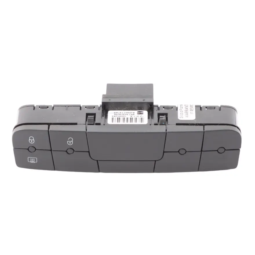 6J Interruttore Serratura Centralizzata Lunotto Termico per Seat Ibiza con numero di parte 6J0927137AS Seat Ibiza 6J Interruttore Serratura Centralizzata Lunotto Termico - SKU 6J0927137AS - Numero di parte 6J0927137AS