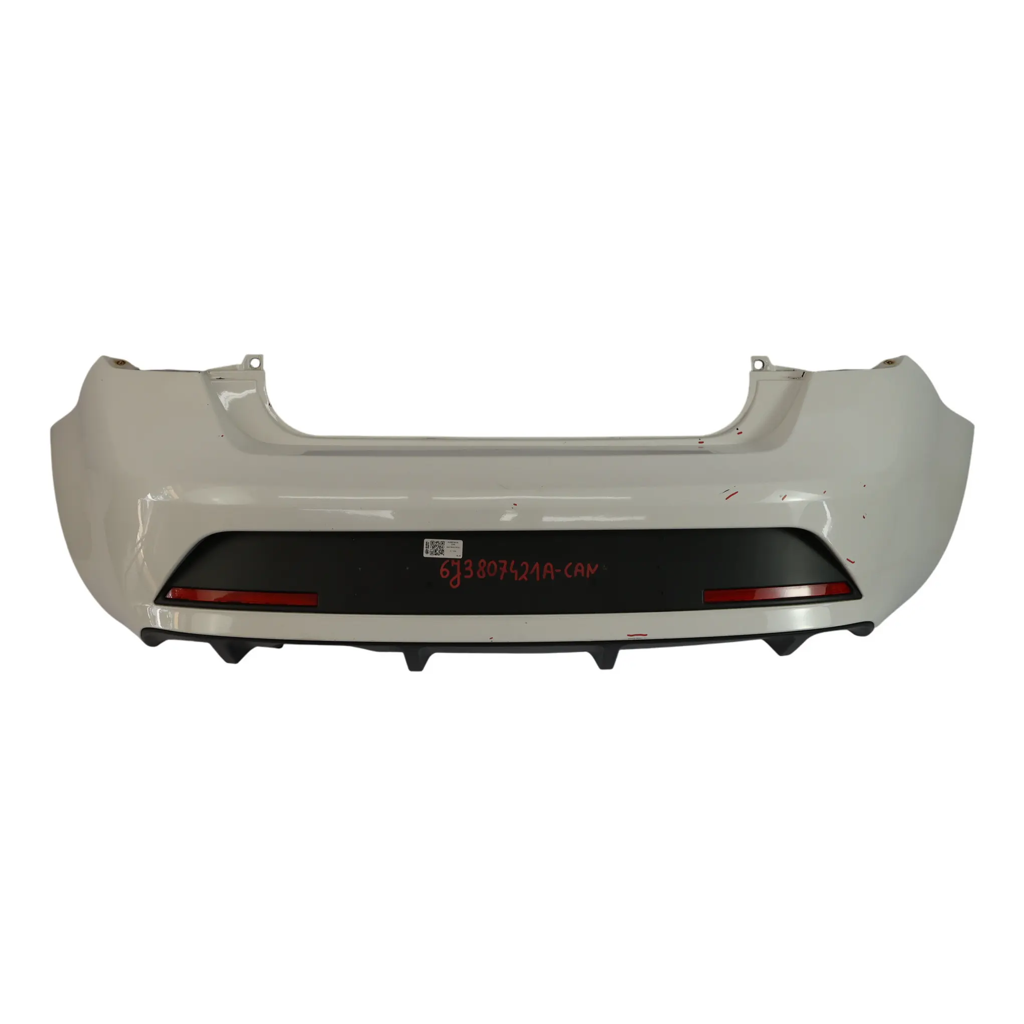 Seat Ibiza 6J FR Rear Bumper Panel Covering Trim Candy White - B9A