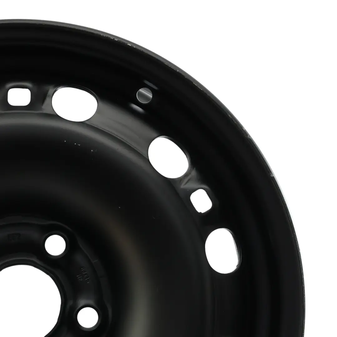 Mk1 Mk2 Spare Wheel Steel Rim R15 6J ET:43 to Skoda Fabia with Part number 6Q0601027M Skoda Fabia Mk1 Mk2 Spare Wheel Steel Rim R15 6J ET:43 - SKU 6Q0601027M - Part number 6Q0601027M