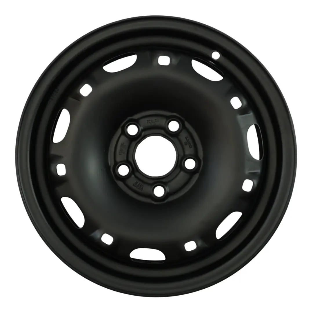 VW Polo Seat Ibiza Felga Stalowa Koła Zapasowego 14" 5J ET:35 - SKU 6Q0601027R - Numer Części 6Q0601027R