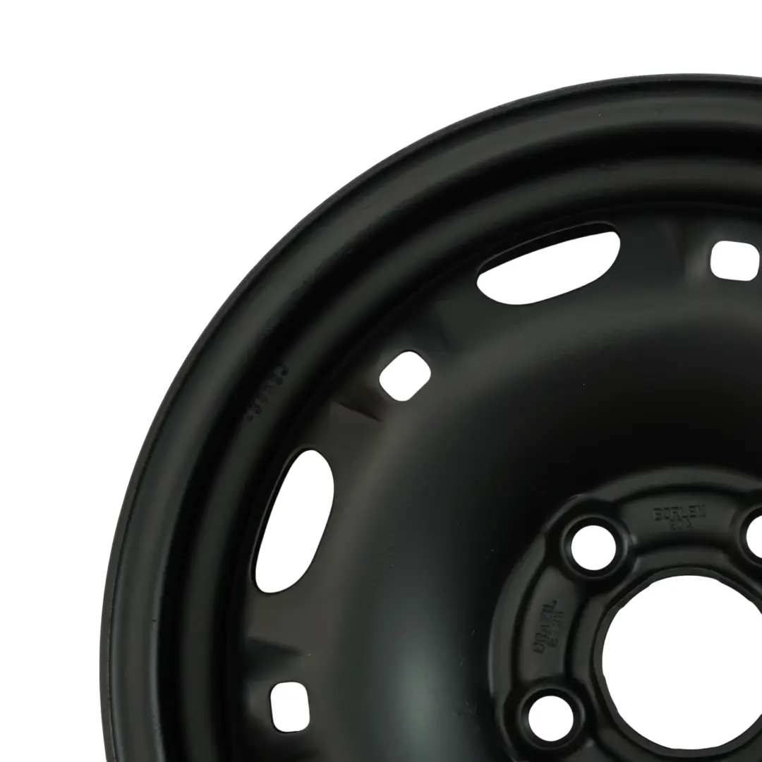 VW Polo Seat Ibiza Roue Secours Acier 14" 5J ET:35 - SKU 6Q0601027R - Numéro de pièce 6Q0601027R
