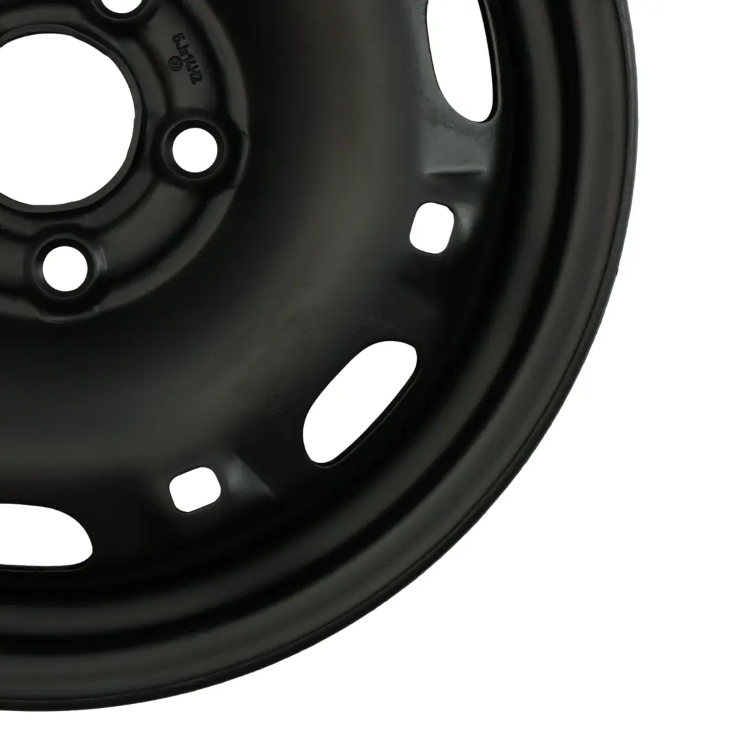 VW Polo Seat Ibiza Roue Secours Acier 14" 5J ET:35 - SKU 6Q0601027R - Numéro de pièce 6Q0601027R