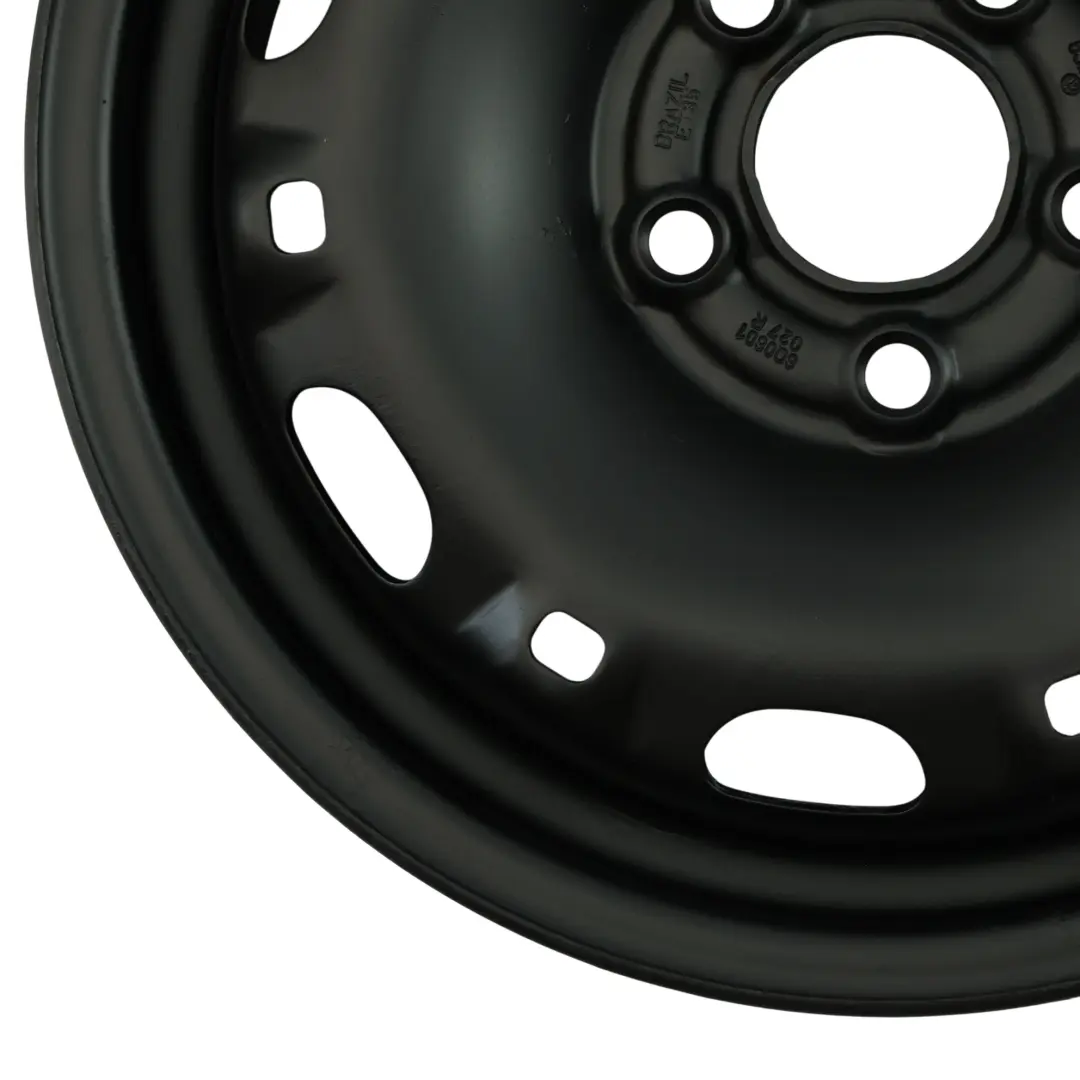 VW Polo Seat Ibiza Roue Secours Acier 14" 5J ET:35 - SKU 6Q0601027R - Numéro de pièce 6Q0601027R