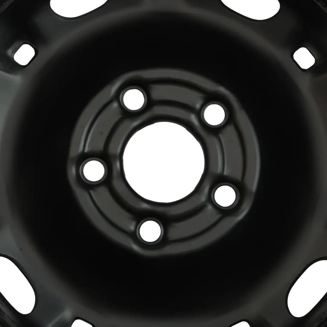 VW Polo Seat Ibiza Roue Secours Acier 14" 5J ET:35 - SKU 6Q0601027R - Numéro de pièce 6Q0601027R