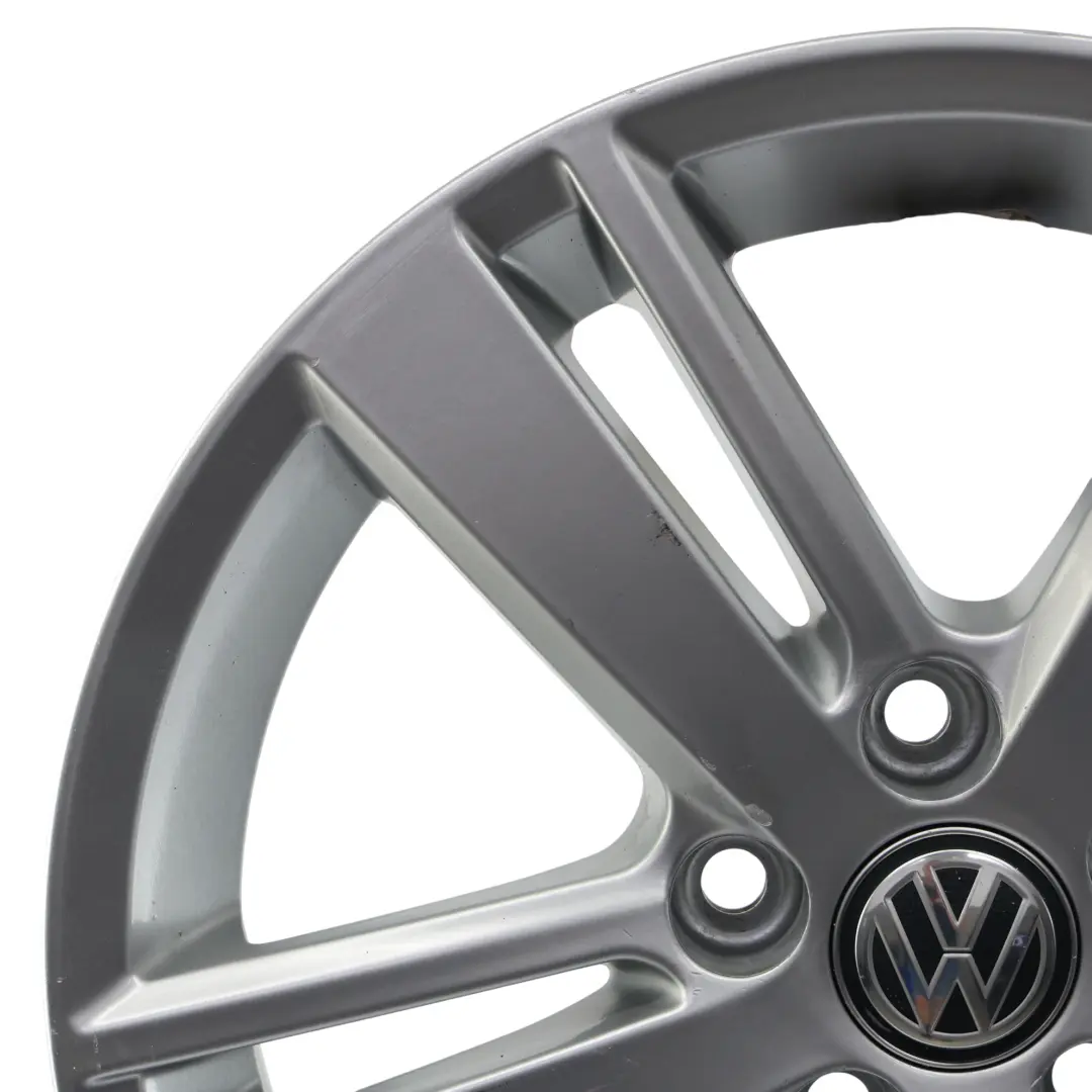 Volkswagen Polo 6C Jante Alliage Argent 15" 6J ET:40 - SKU 6QS601025C-1 - Numéro de pièce 6QS601025C