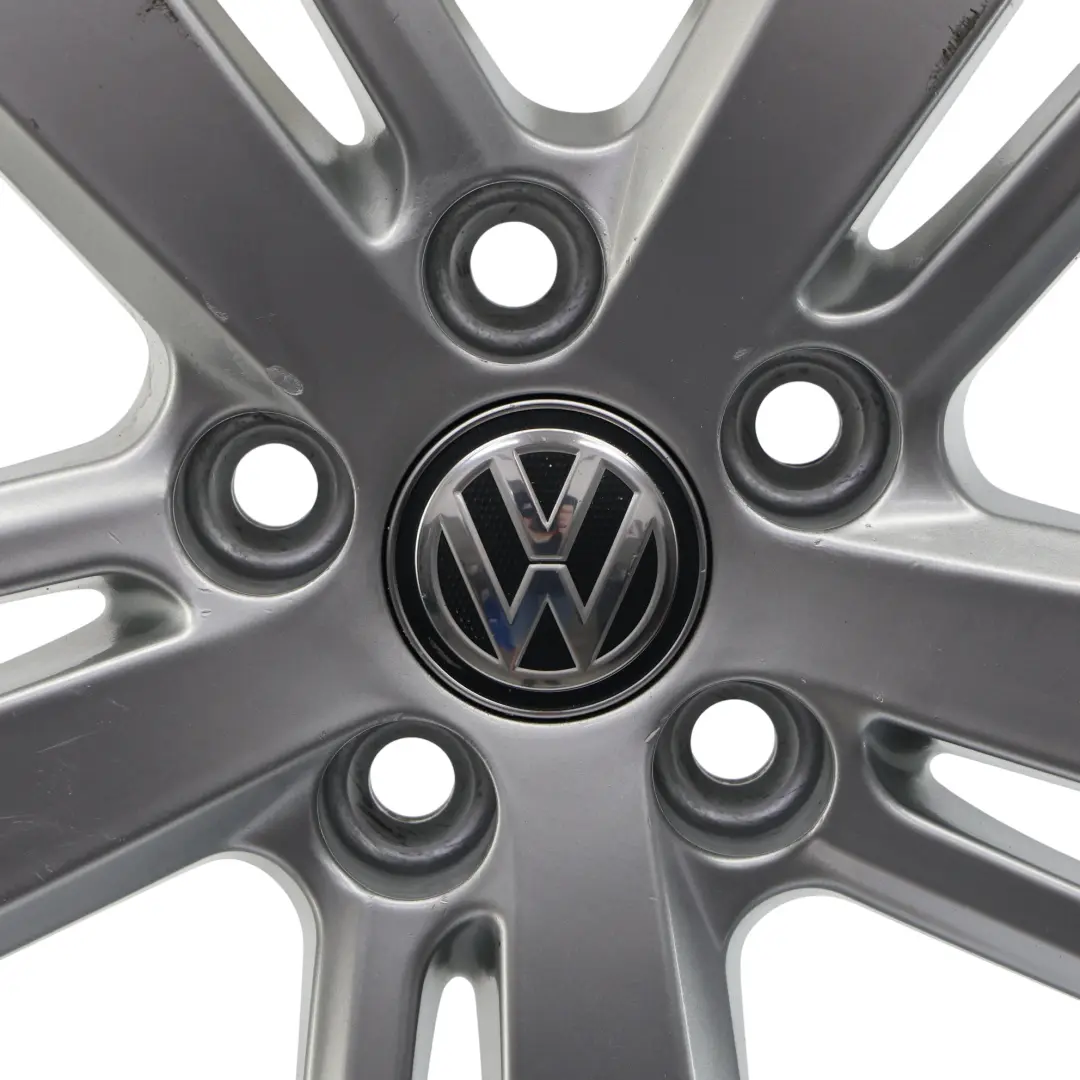 Volkswagen Polo 6C Jante Alliage Argent 15" 6J ET:40 - SKU 6QS601025C-1 - Numéro de pièce 6QS601025C