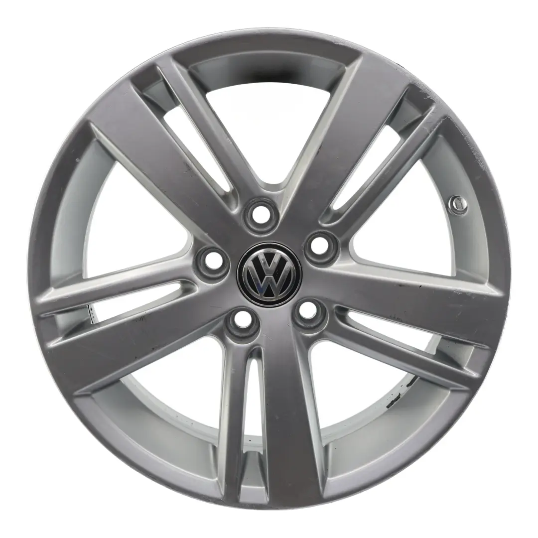 Volkswagen Polo 6C Srebrna Felga Aluminiowa 15" 6J ET:40 - SKU 6QS601025C-2 - Numer Części 6QS601025C